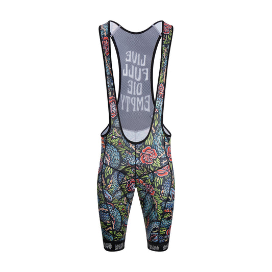 Men's Snake & Rose Bib Shorts