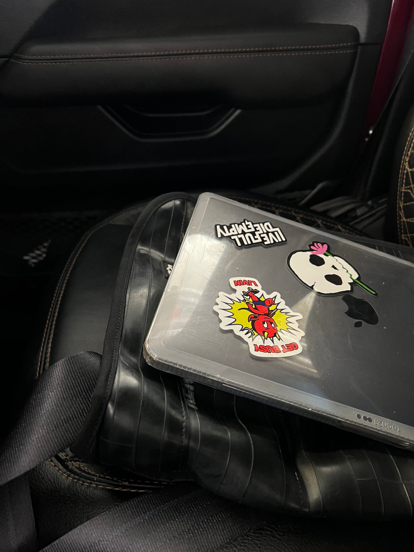 Skull Logo Sticker